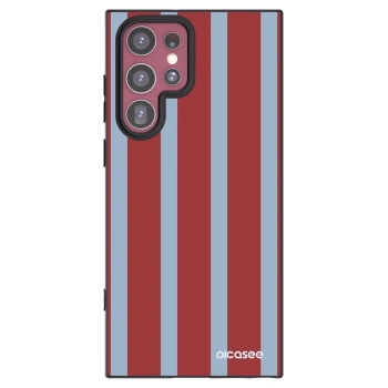 Picasee silikonowe czarne etui na Samsung Galaxy S22 Ultra 5G - Lounge pass