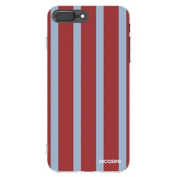 Picasee silikonowe przeźroczyste etui na Apple iPhone 8 Plus - Lounge pass