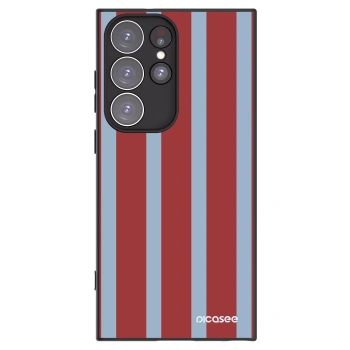 Picasee silikonowe czarne etui na Samsung Galaxy S23 Ultra 5G - Lounge pass