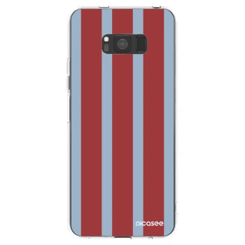 Picasee silikonowe przeźroczyste etui na Samsung Galaxy S8 G950F - Lounge pass