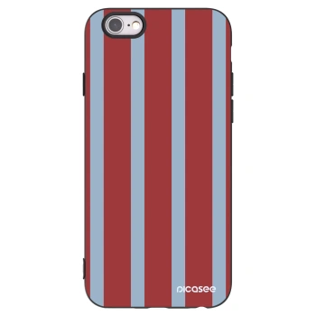 Picasee silikonowe czarne etui na Apple iPhone 6/6S - Lounge pass