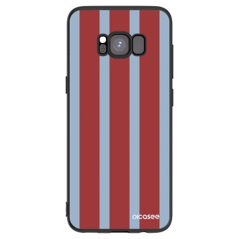 Picasee silikonowe czarne etui na Samsung Galaxy S8 G950F - Lounge pass