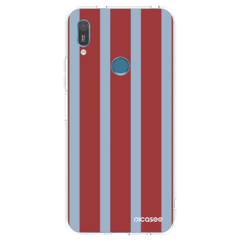 Picasee silikonowe przeźroczyste etui na Huawei Y6 2019 - Lounge pass
