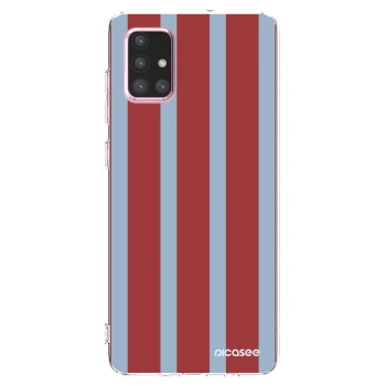 Picasee silikonowe przeźroczyste etui na Samsung Galaxy A71 A715F - Lounge pass