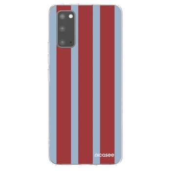 Picasee silikonowe przeźroczyste etui na Samsung Galaxy S20 G980F - Lounge pass