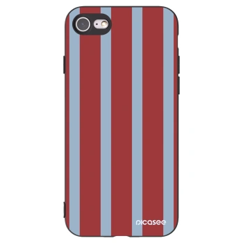 Picasee silikonowe czarne etui na Apple iPhone SE 2020 - Lounge pass