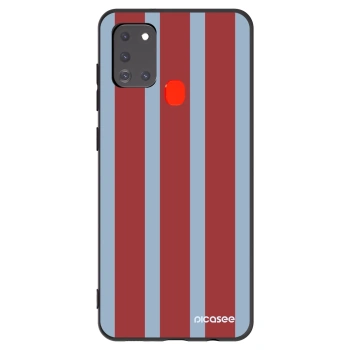 Picasee silikonowe czarne etui na Samsung Galaxy A21s - Lounge pass