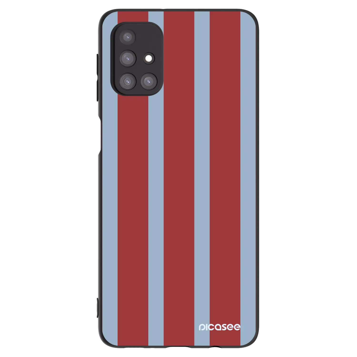 Picasee silikonowe czarne etui na Samsung Galaxy M31s - Lounge pass