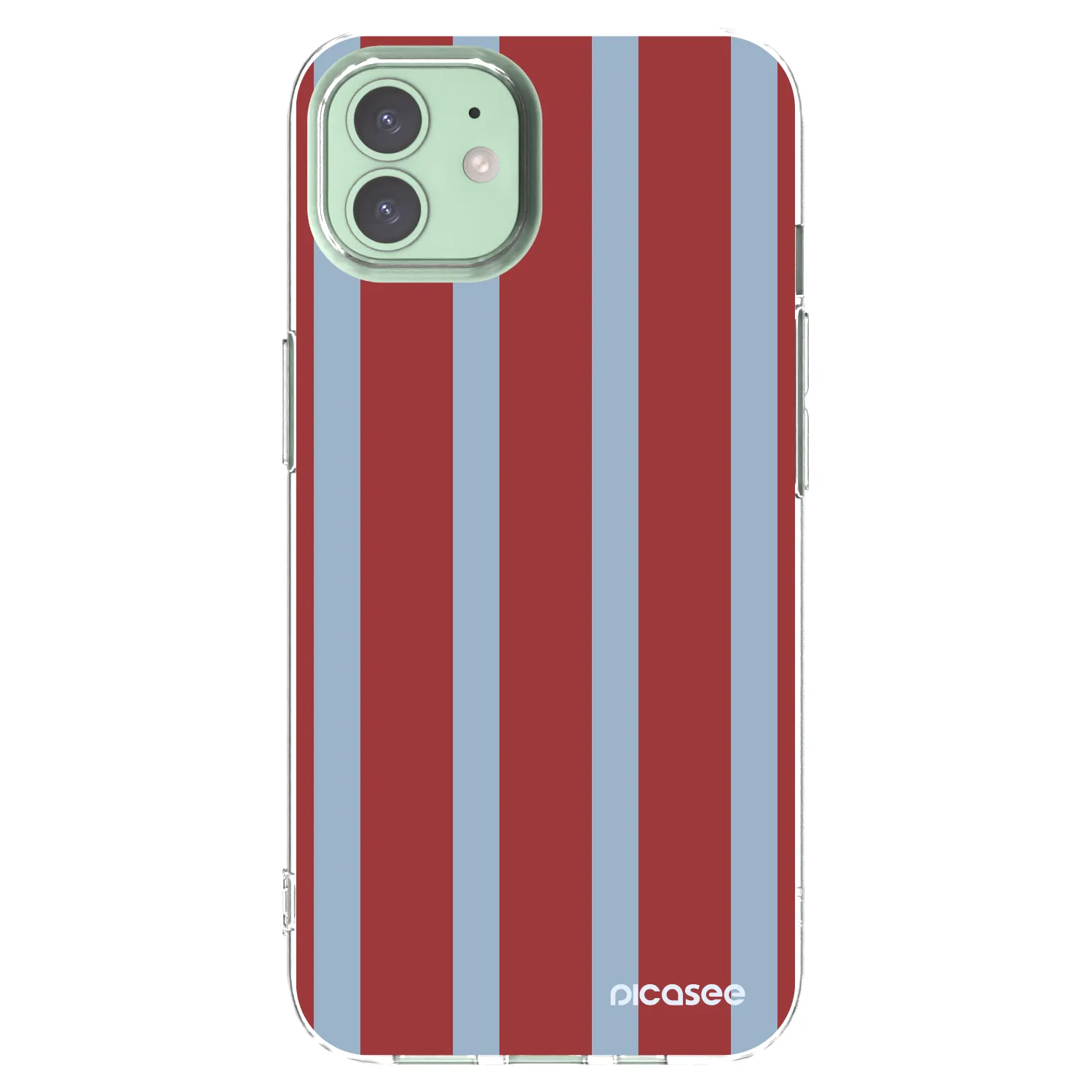Picasee silikonowe przeźroczyste etui na Apple iPhone 12 - Lounge pass