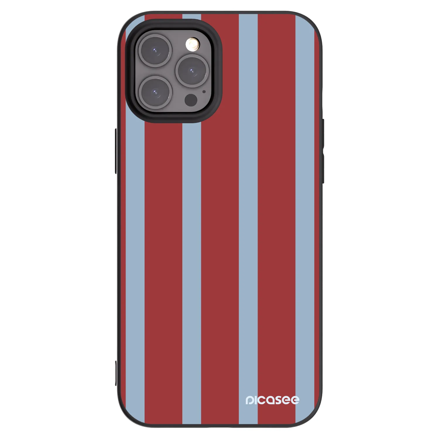 Picasee silikonowe czarne etui na Apple iPhone 12 Pro Max - Lounge pass