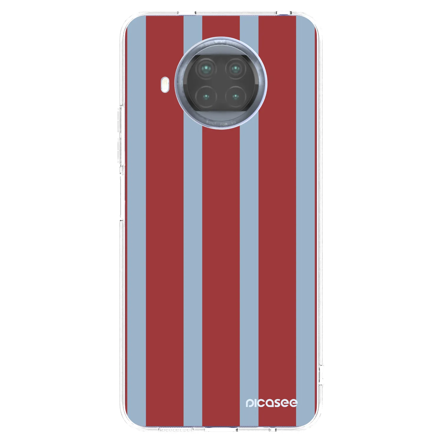 Picasee silikonowe przeźroczyste etui na Xiaomi Mi 10T Lite - Lounge pass