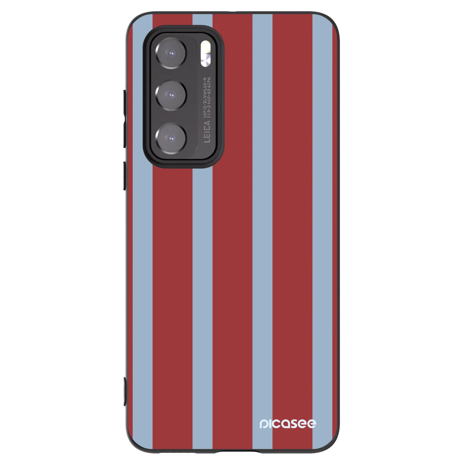 Picasee silikonowe czarne etui na Huawei P40 - Lounge pass