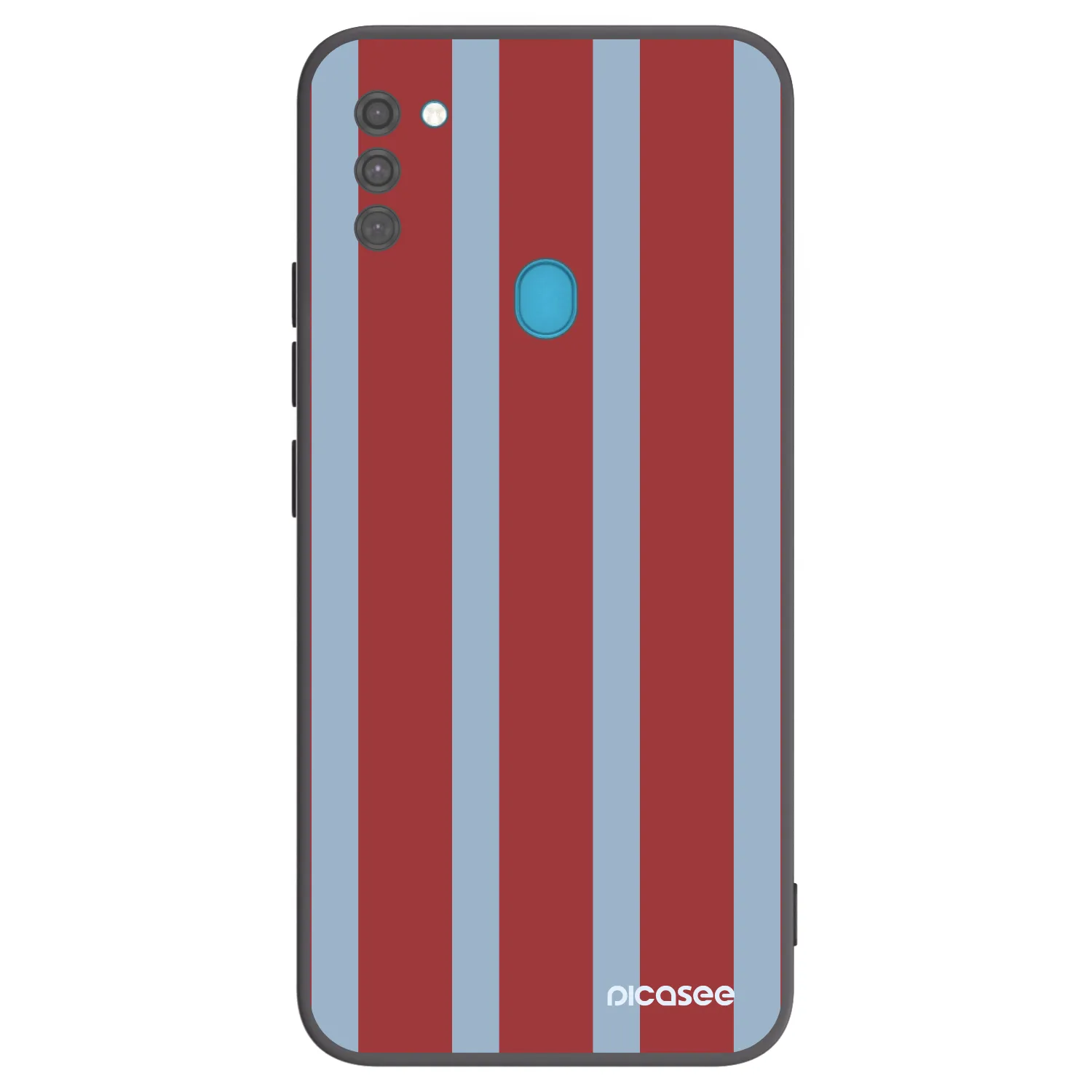 Picasee silikonowe czarne etui na Samsung Galaxy M11 - Lounge pass