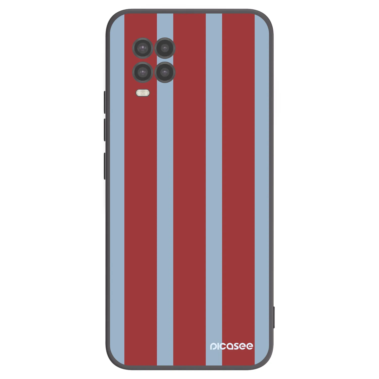 Picasee silikonowe czarne etui na Xiaomi Mi 10 Lite - Lounge pass