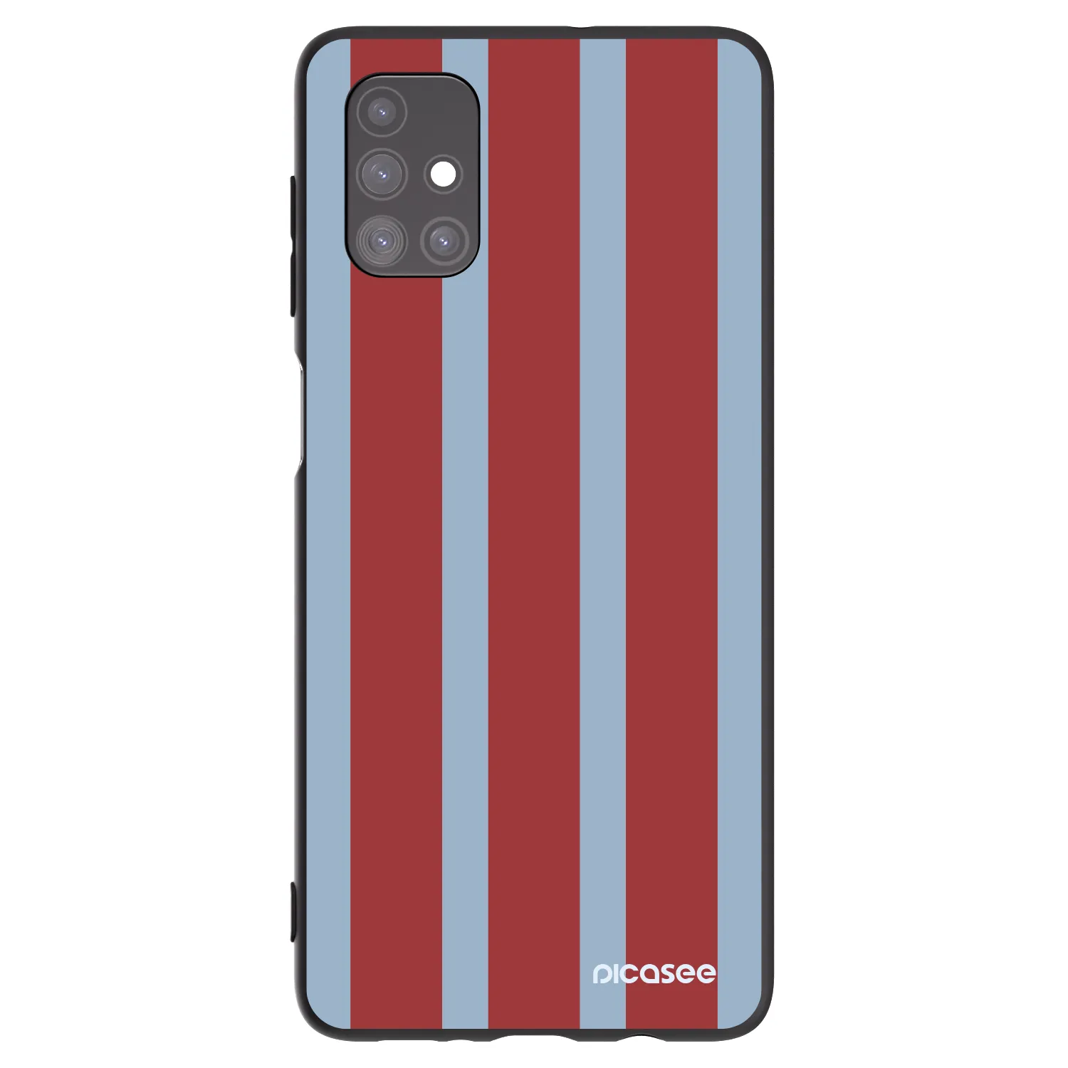 Picasee silikonowe czarne etui na Samsung Galaxy M51 M515F - Lounge pass