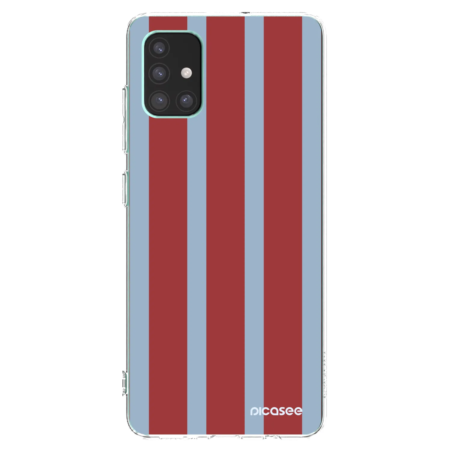 Picasee silikonowe przeźroczyste etui na Samsung Galaxy M51 M515F - Lounge pass