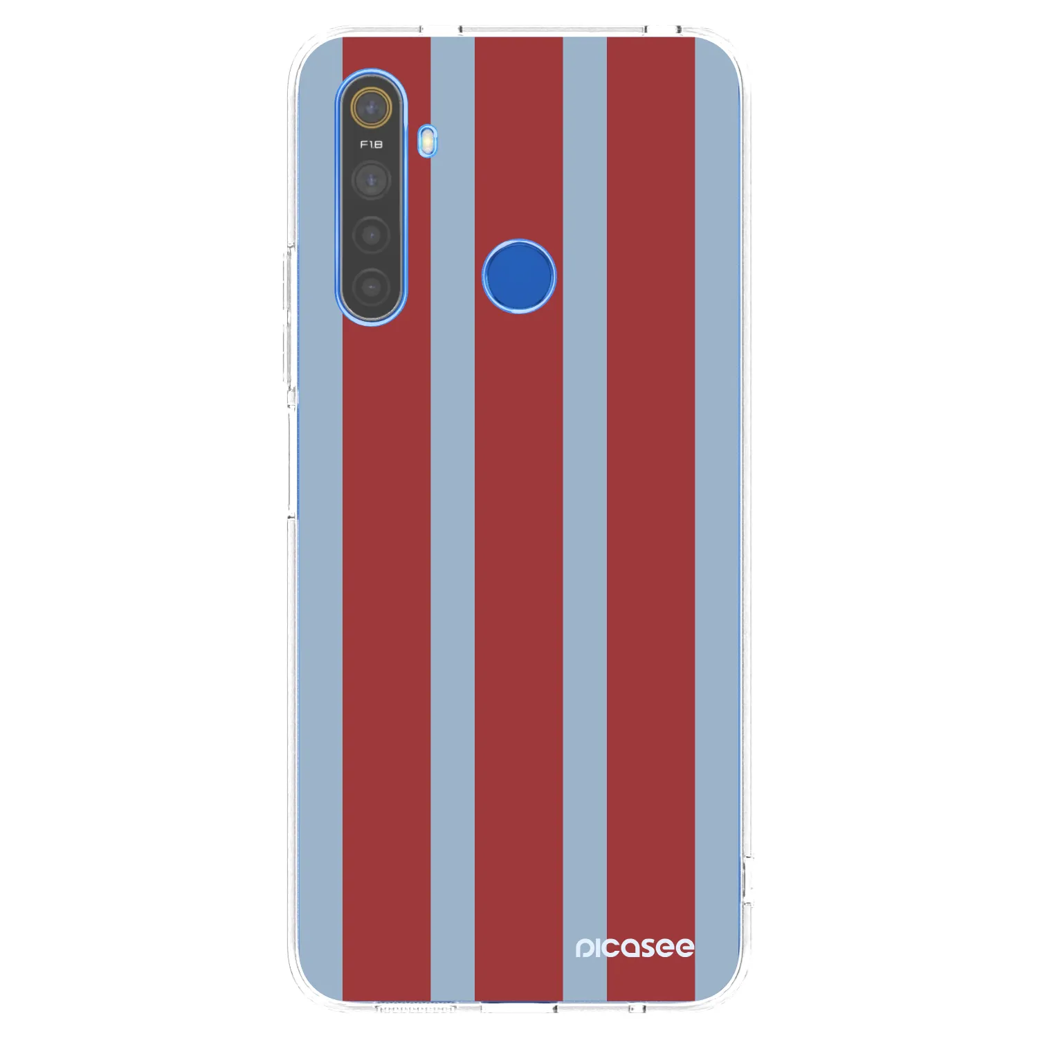 Picasee silikonowe przeźroczyste etui na Realme 5 - Lounge pass