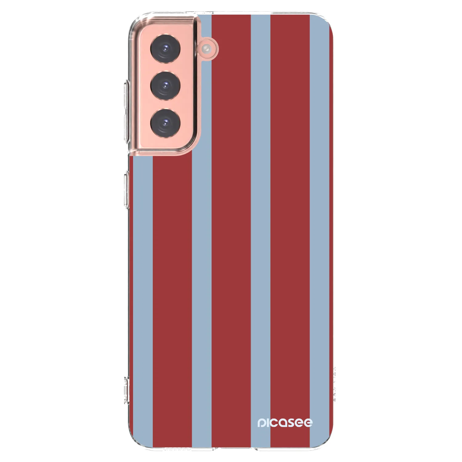 Picasee silikonowe przeźroczyste etui na Samsung Galaxy S21 5G G991B - Lounge pass