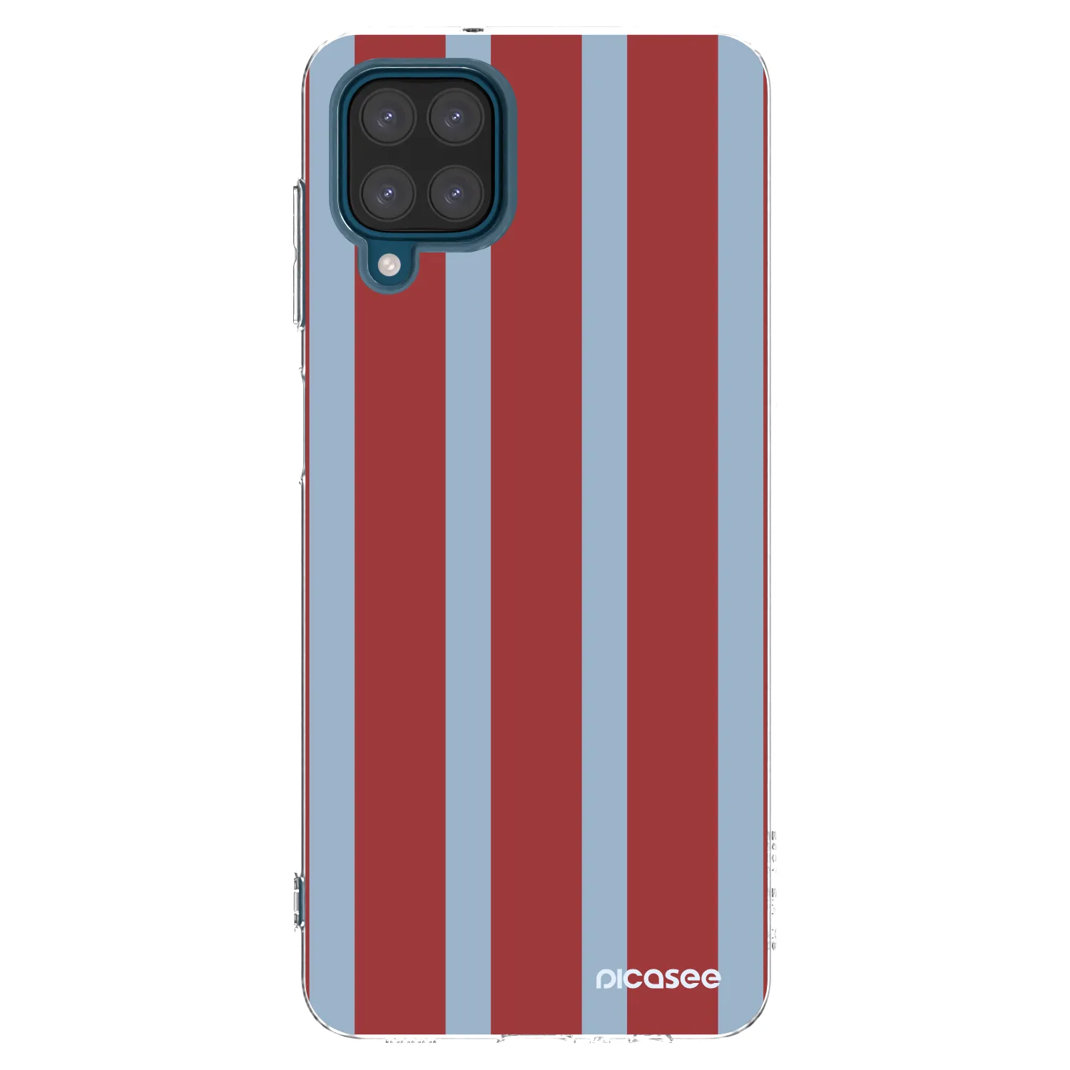 Picasee silikonowe przeźroczyste etui na Samsung Galaxy A12 A125F - Lounge pass
