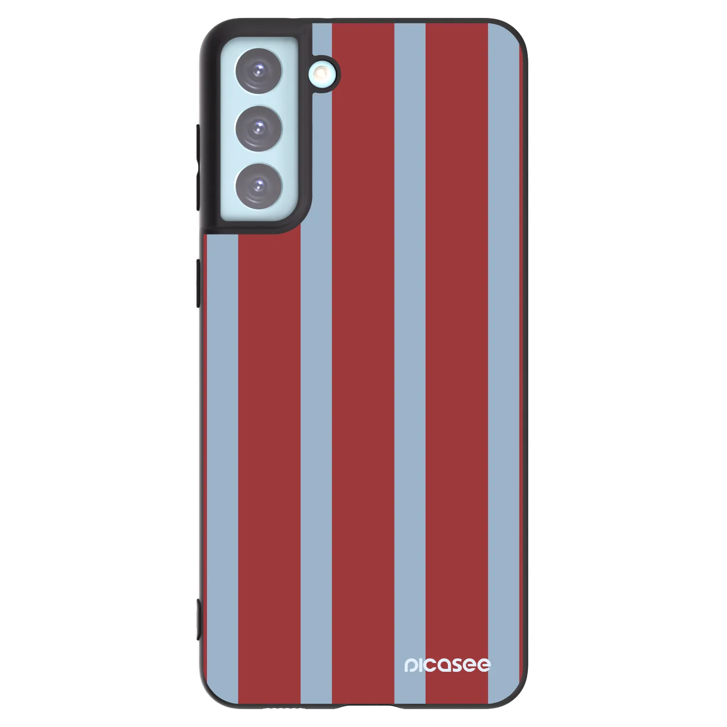 Picasee silikonowe czarne etui na Samsung Galaxy S21+ 5G G996F - Lounge pass