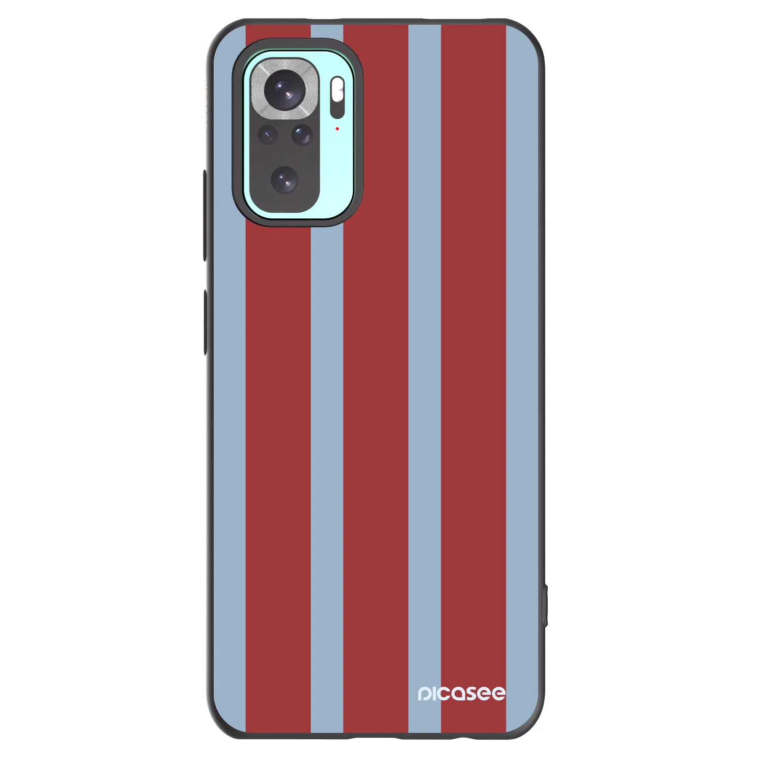 Picasee silikonowe czarne etui na Xiaomi Redmi Note 10 Pro - Lounge pass