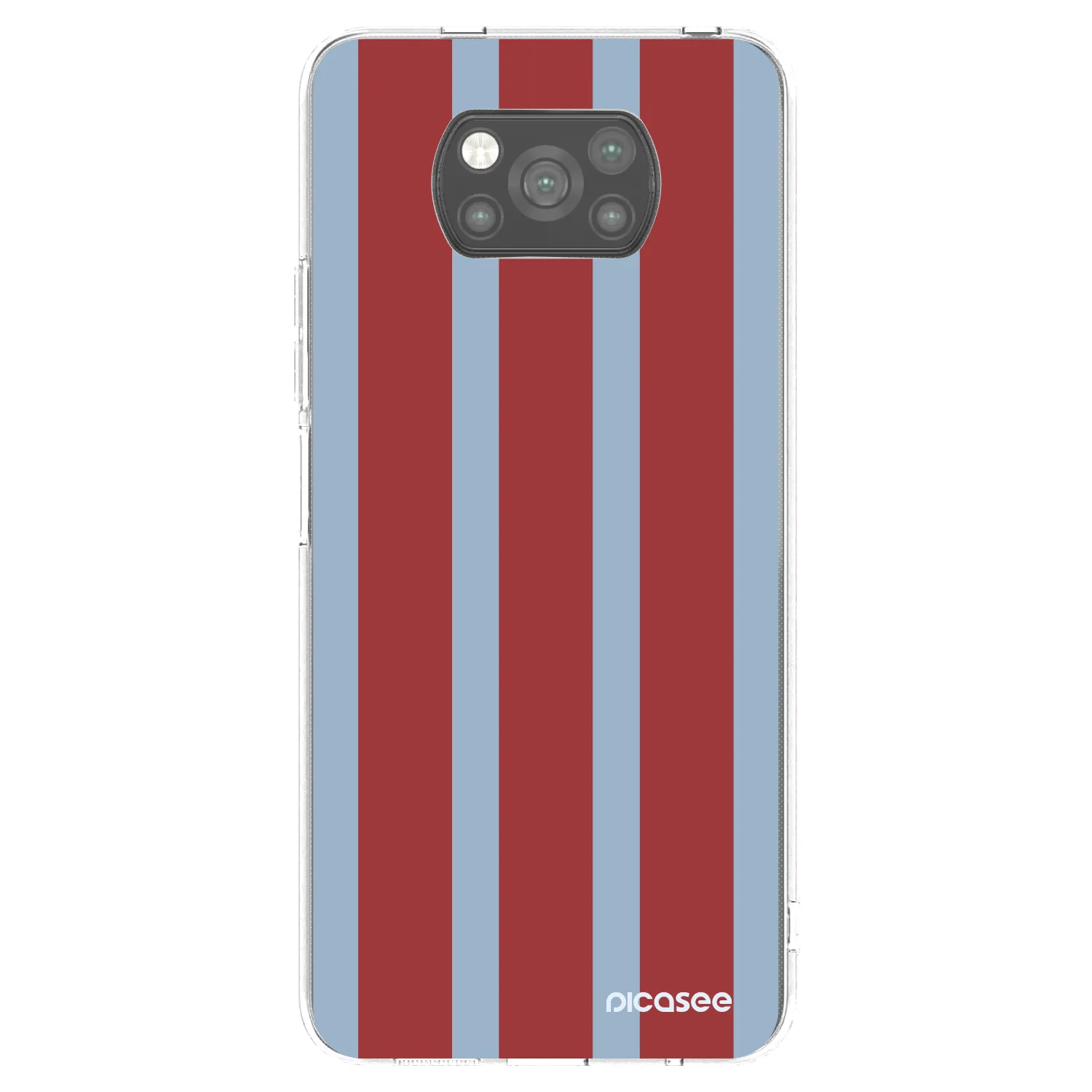 Picasee silikonowe czarne etui na Xiaomi Poco X3 Pro - Lounge pass