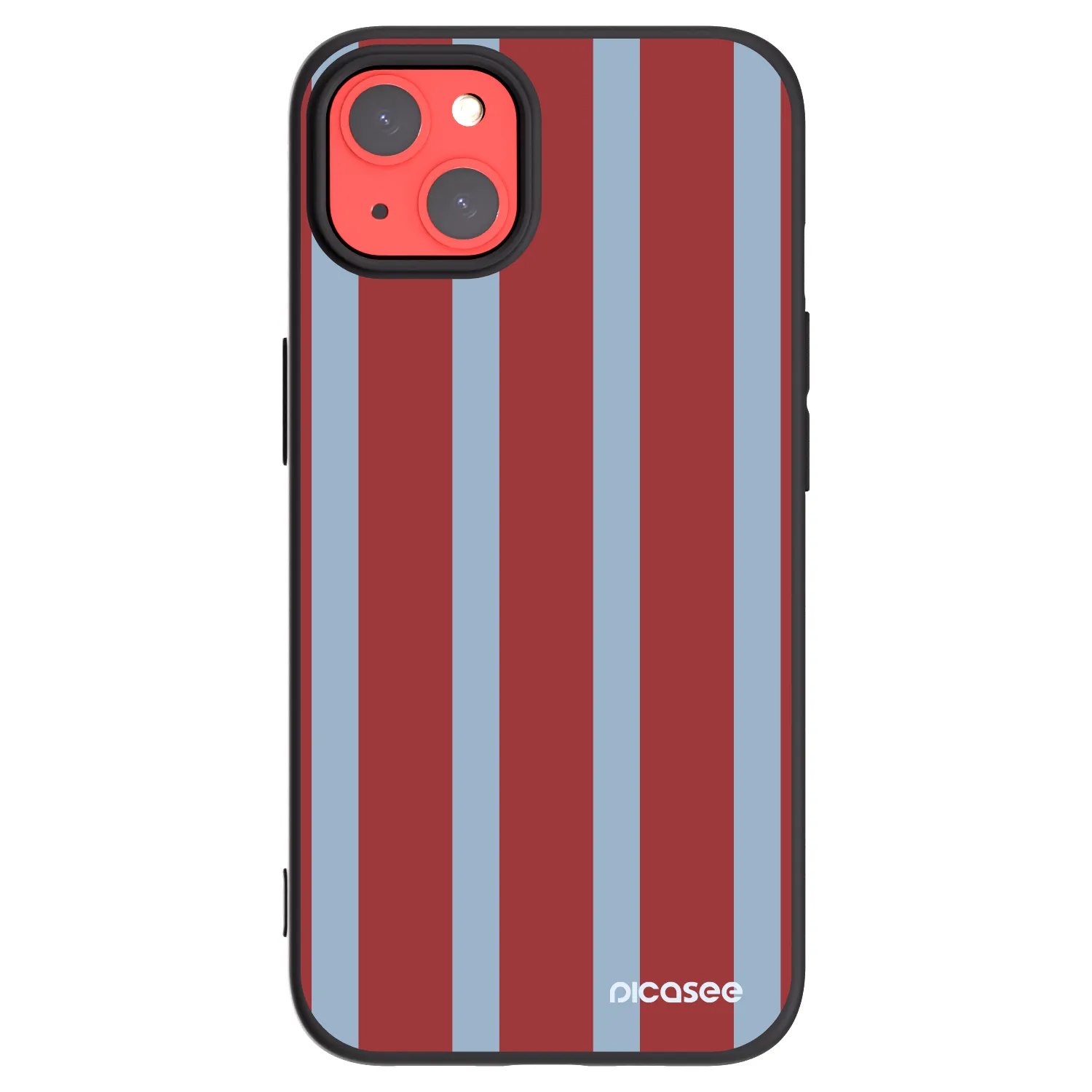 Picasee silikonowe czarne etui na Apple iPhone 13 - Lounge pass