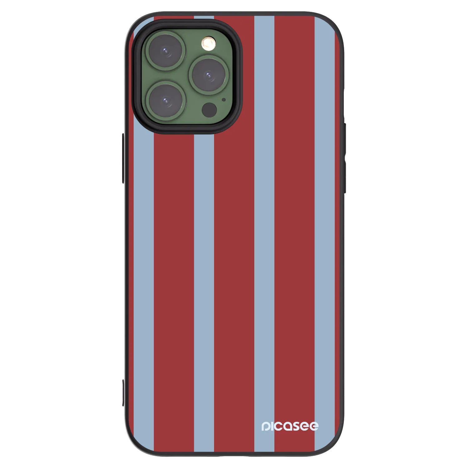 Picasee silikonowe czarne etui na Apple iPhone 13 Pro Max - Lounge pass