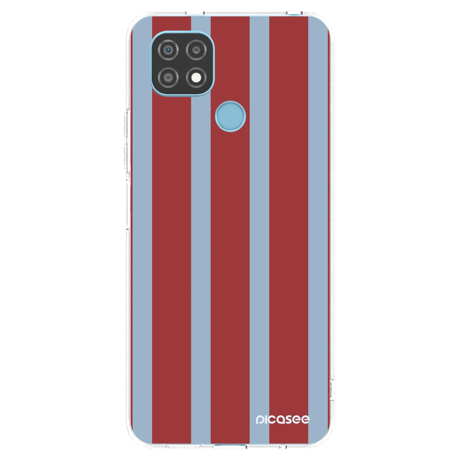 Picasee silikonowe przeźroczyste etui na Realme C21 - Lounge pass