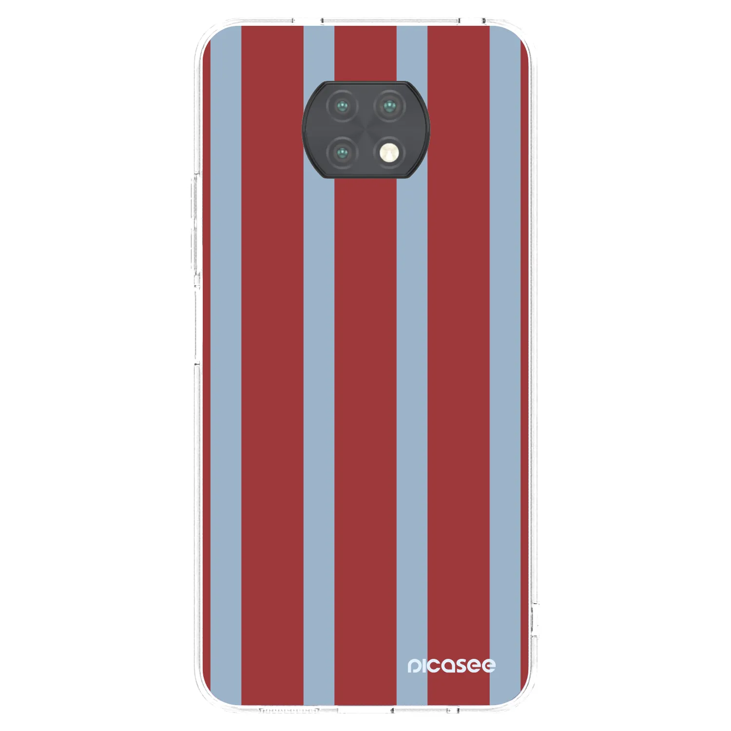 Picasee silikonowe przeźroczyste etui na Xiaomi Redmi Note 9T - Lounge pass