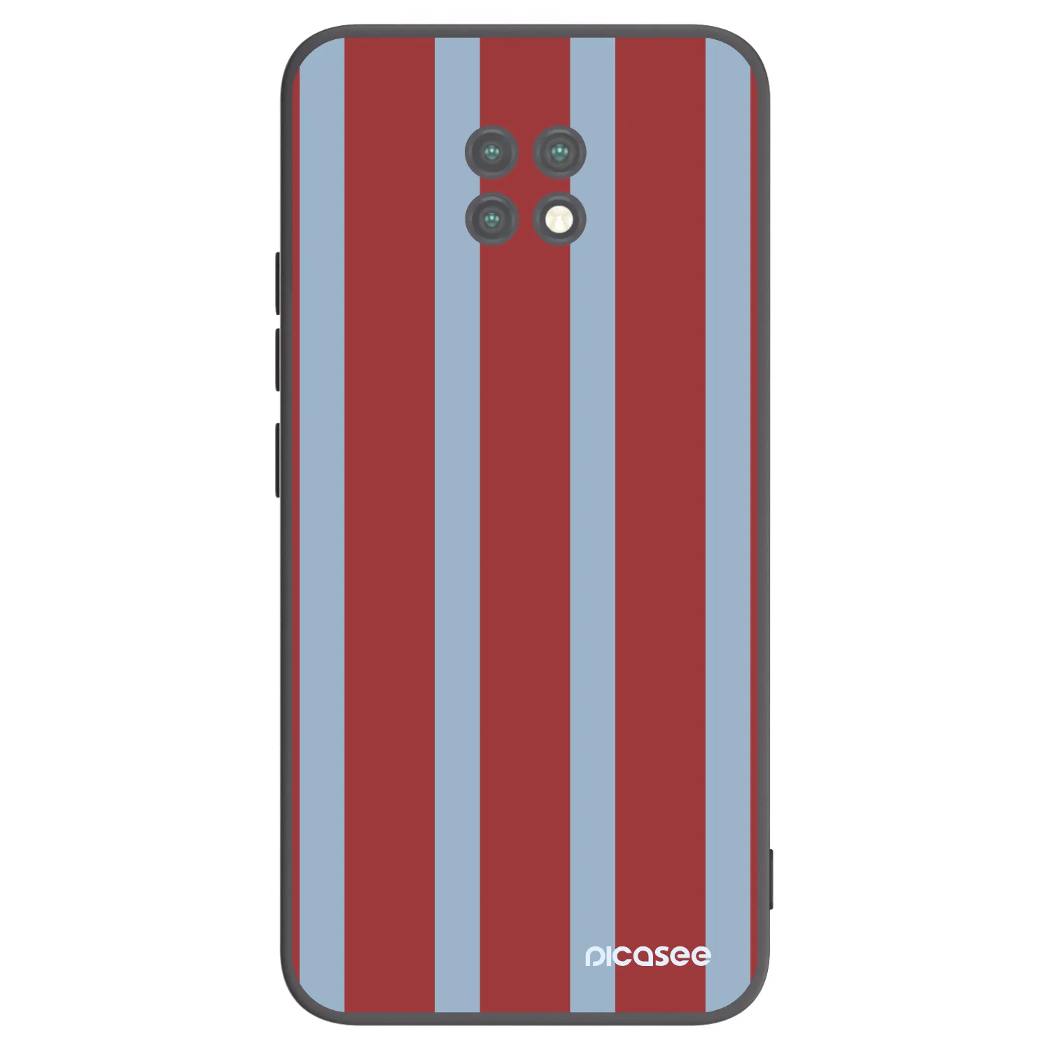 Picasee silikonowe czarne etui na Xiaomi Redmi Note 9T - Lounge pass