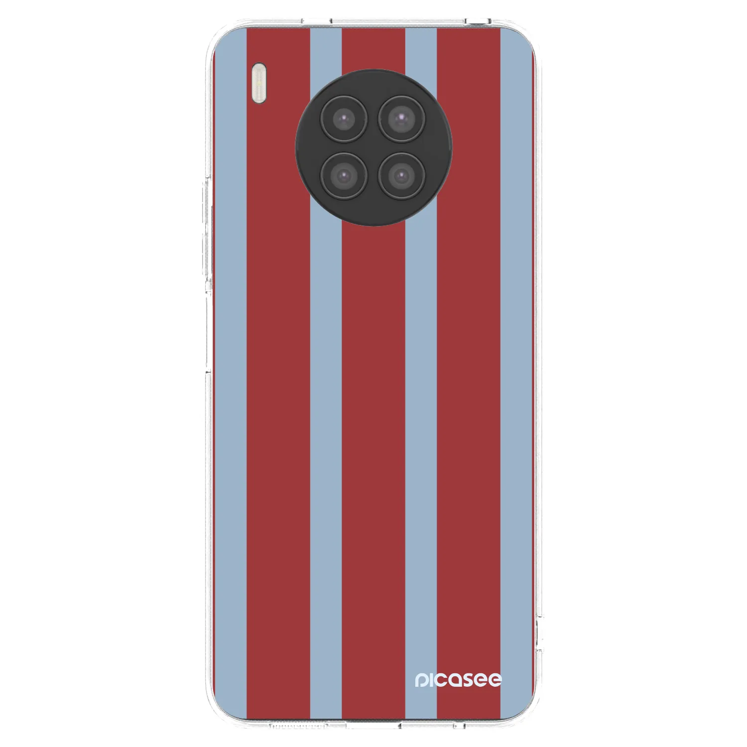 Picasee silikonowe przeźroczyste etui na Huawei Nova 8i - Lounge pass