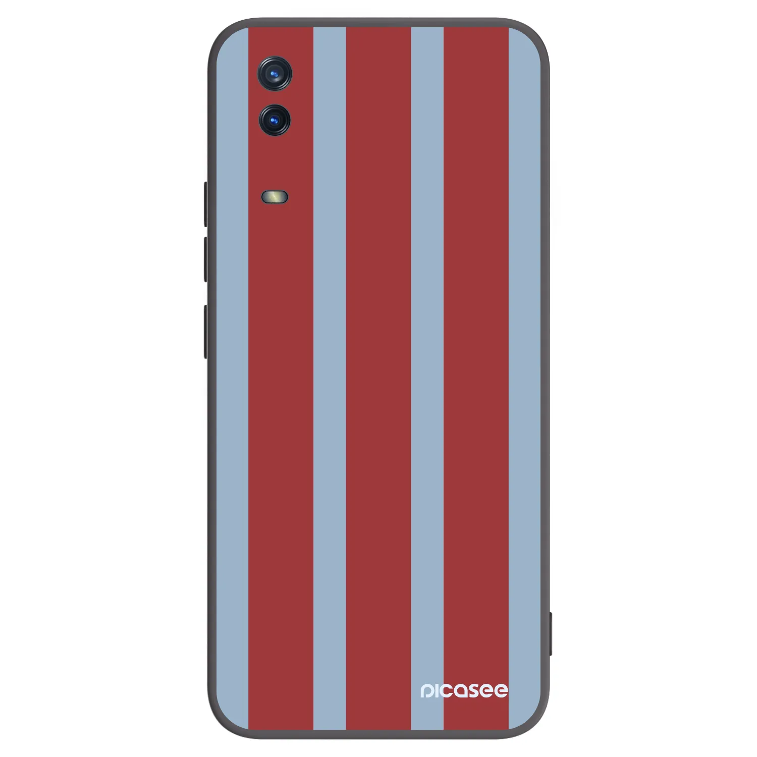 Picasee silikonowe czarne etui na Vivo Y11s - Lounge pass