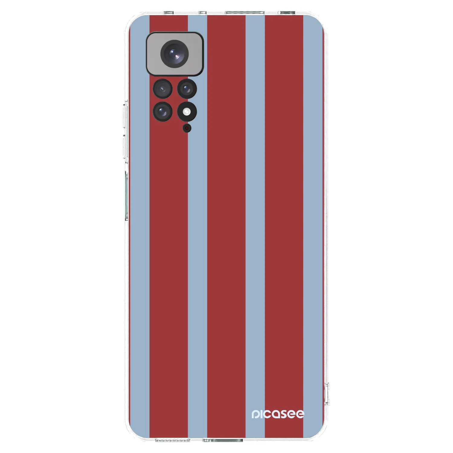 Picasee silikonowe przeźroczyste etui na Xiaomi Redmi Note 11S 4G - Lounge pass