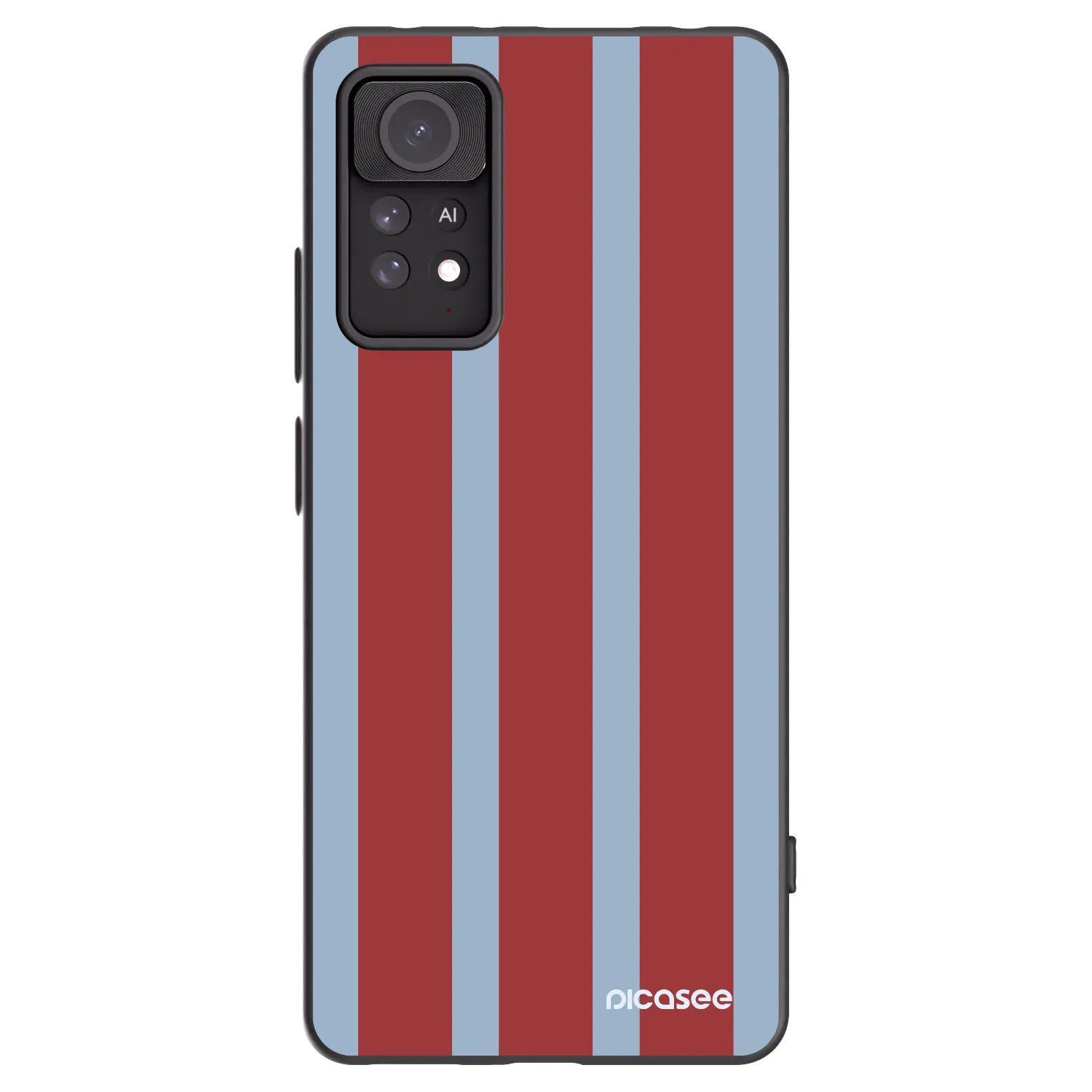 Picasee silikonowe czarne etui na Xiaomi Redmi Note 11 Pro 5G - Lounge pass
