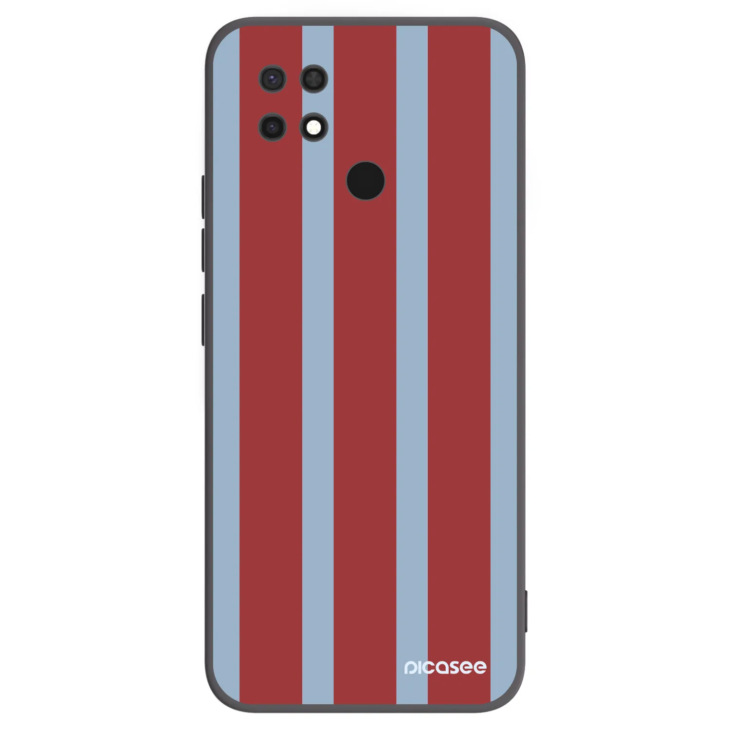 Picasee silikonowe czarne etui na Xiaomi Redmi 10C - Lounge pass