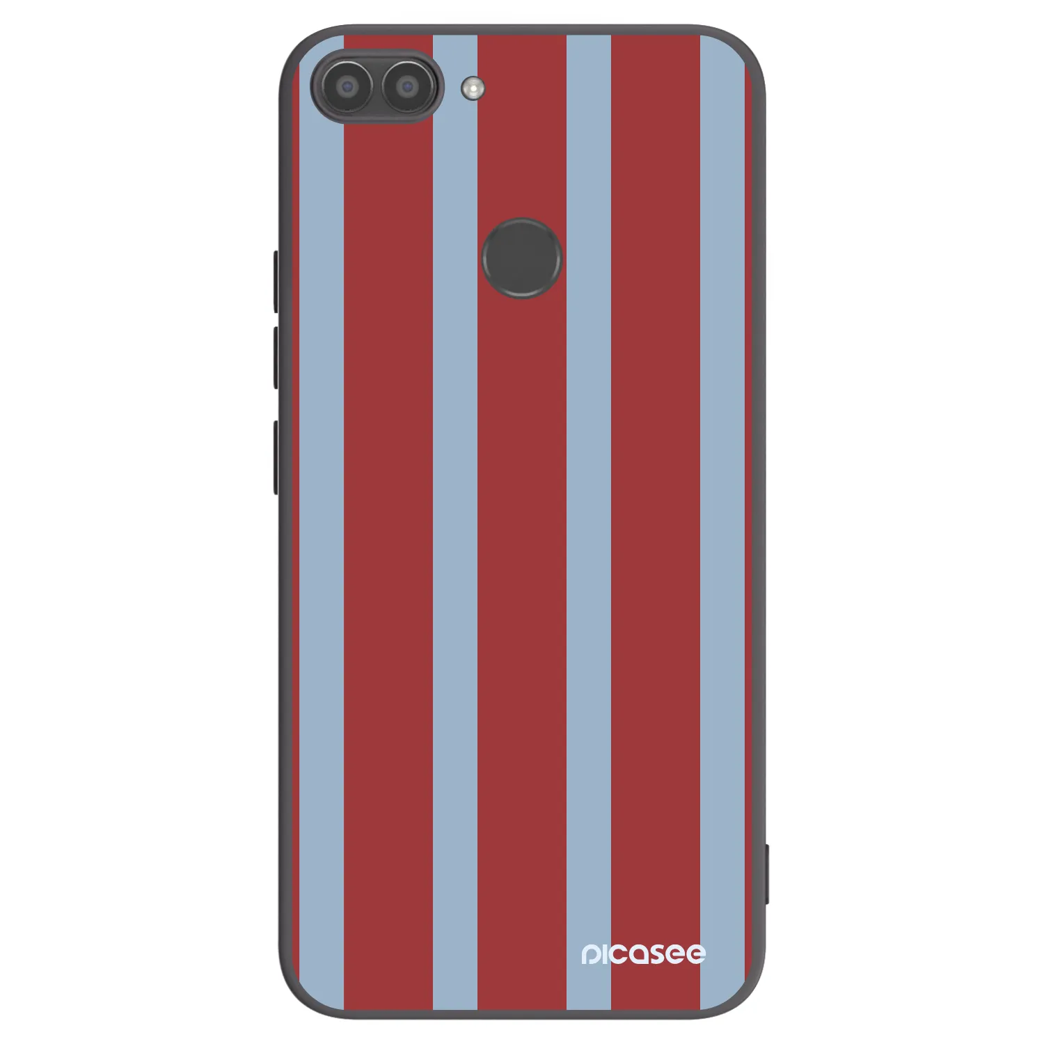 Picasee silikonowe czarne etui na Huawei P Smart - Lounge pass