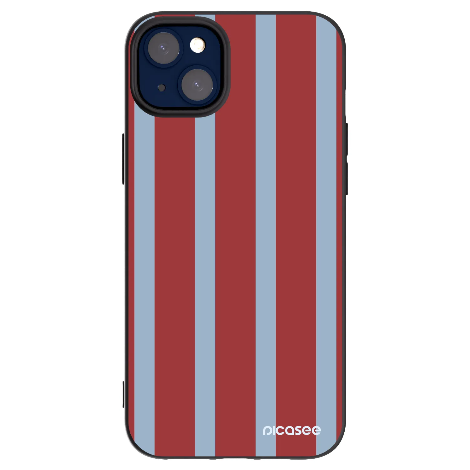 Picasee silikonowe czarne etui na Apple iPhone 14 Plus - Lounge pass