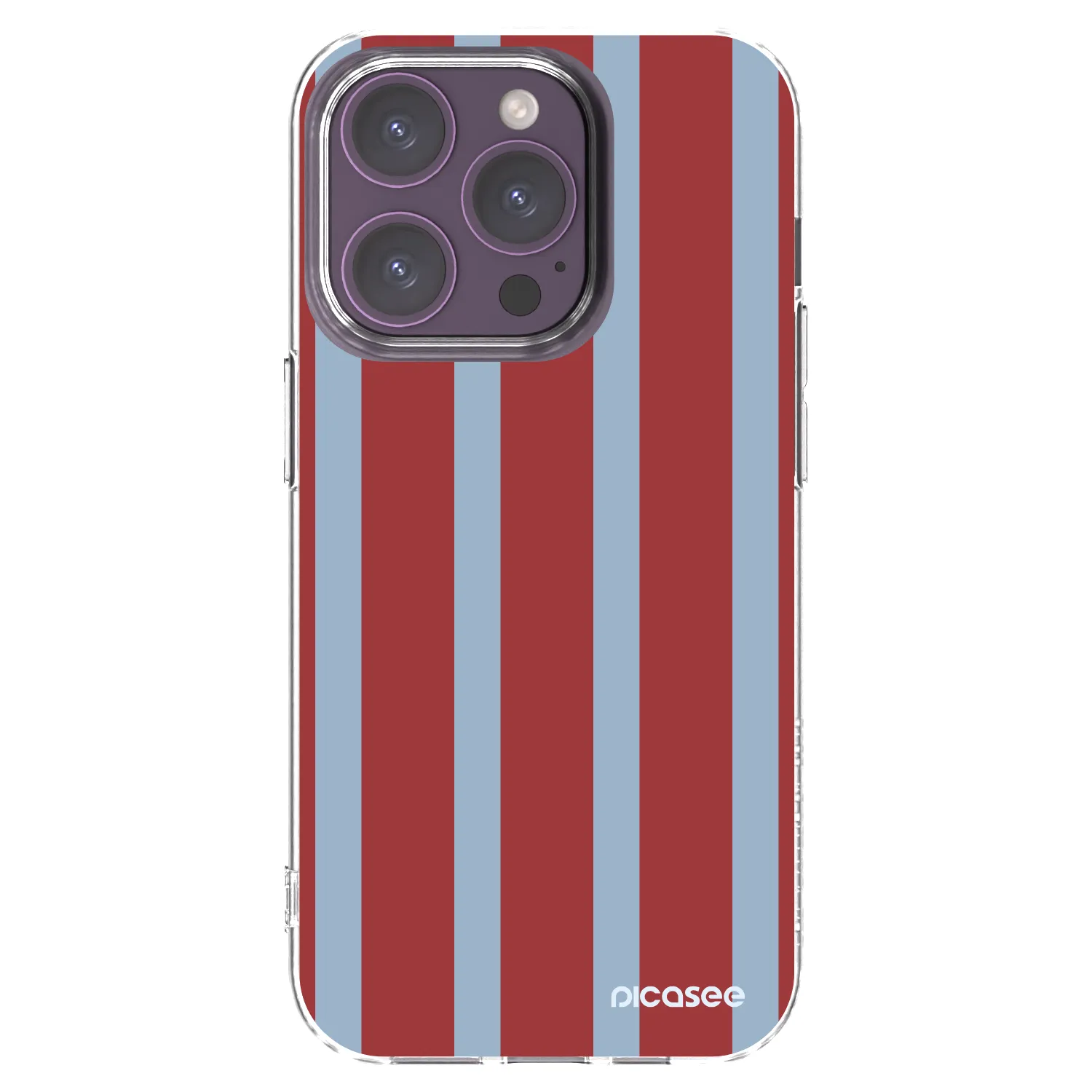 Picasee silikonowe przeźroczyste etui na Apple iPhone 14 Pro - Lounge pass