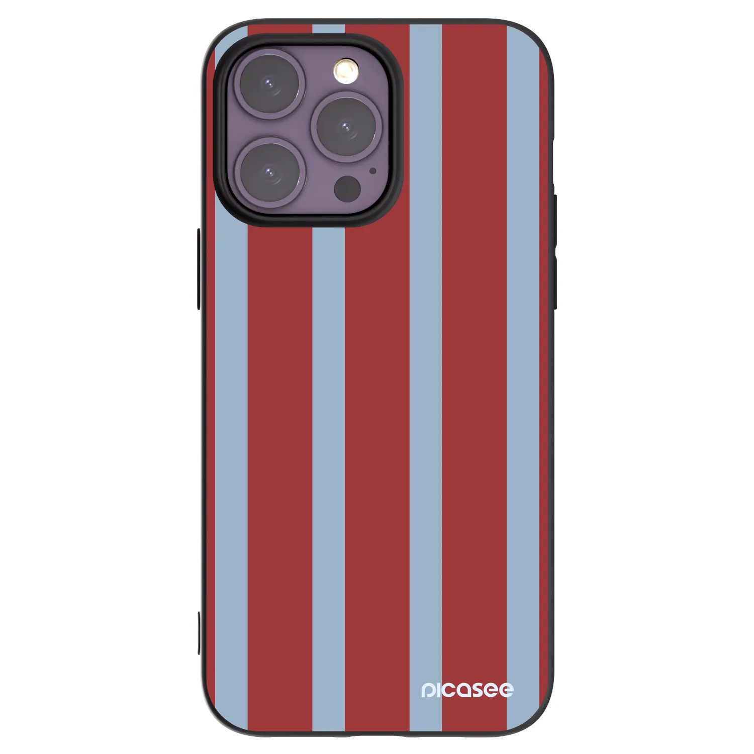 Picasee silikonowe czarne etui na Apple iPhone 14 Pro Max - Lounge pass