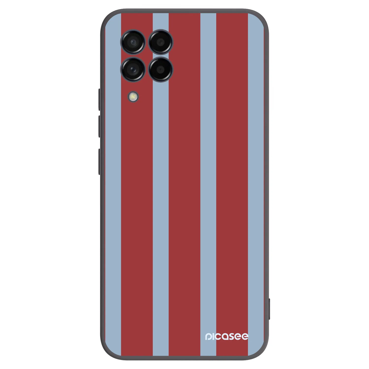 Picasee silikonowe czarne etui na Samsung Galaxy M53 5G - Lounge pass