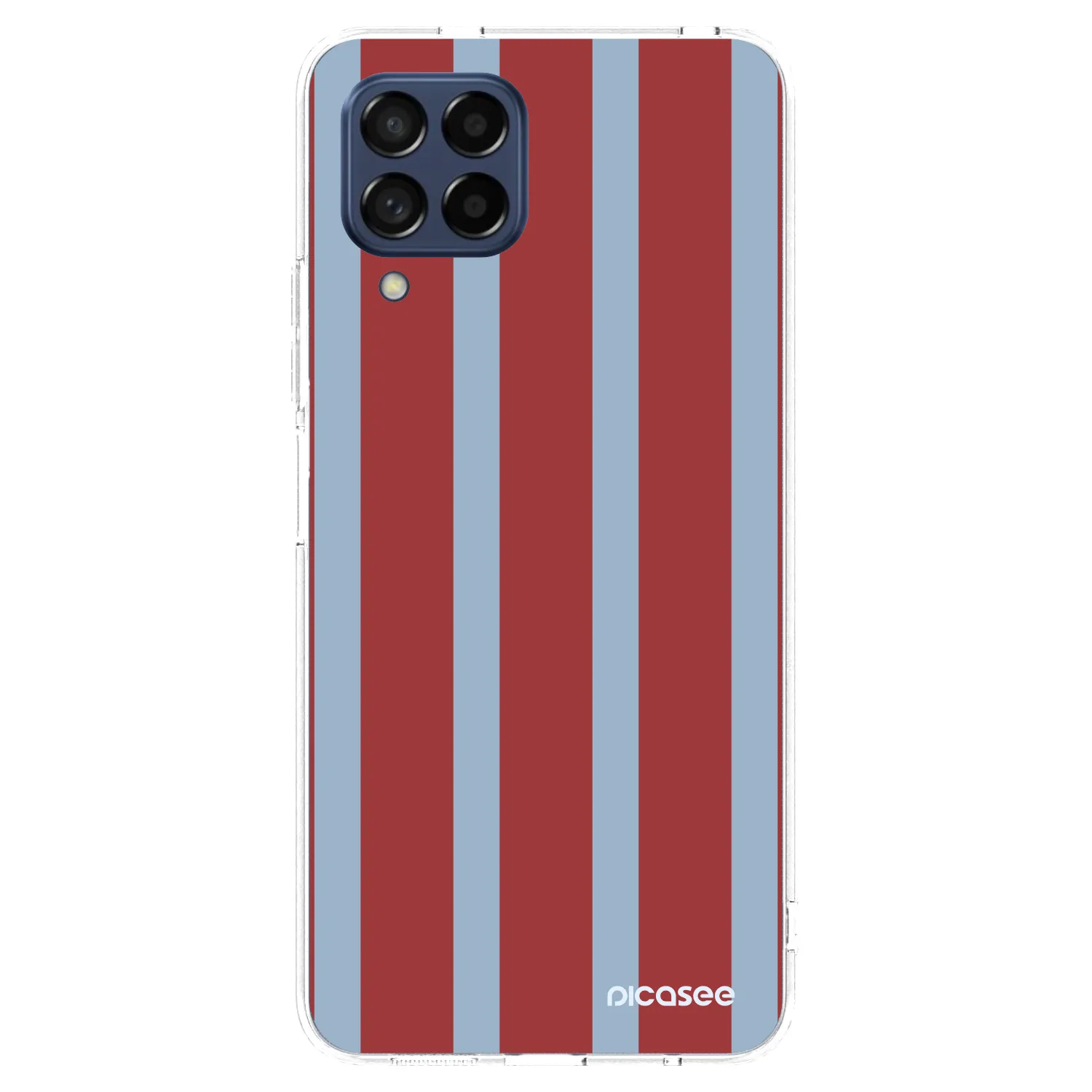 Picasee silikonowe przeźroczyste etui na Samsung Galaxy M53 5G - Lounge pass