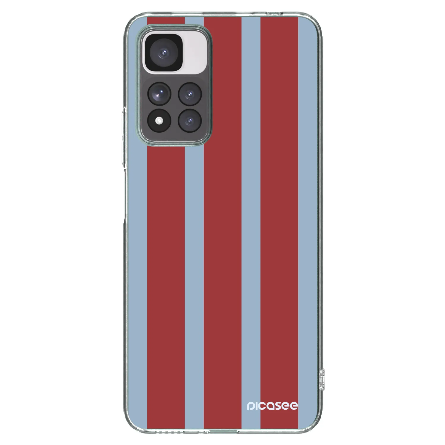 Picasee silikonowe przeźroczyste etui na Xiaomi Redmi Note 11 Pro+ 5G - Lounge pass