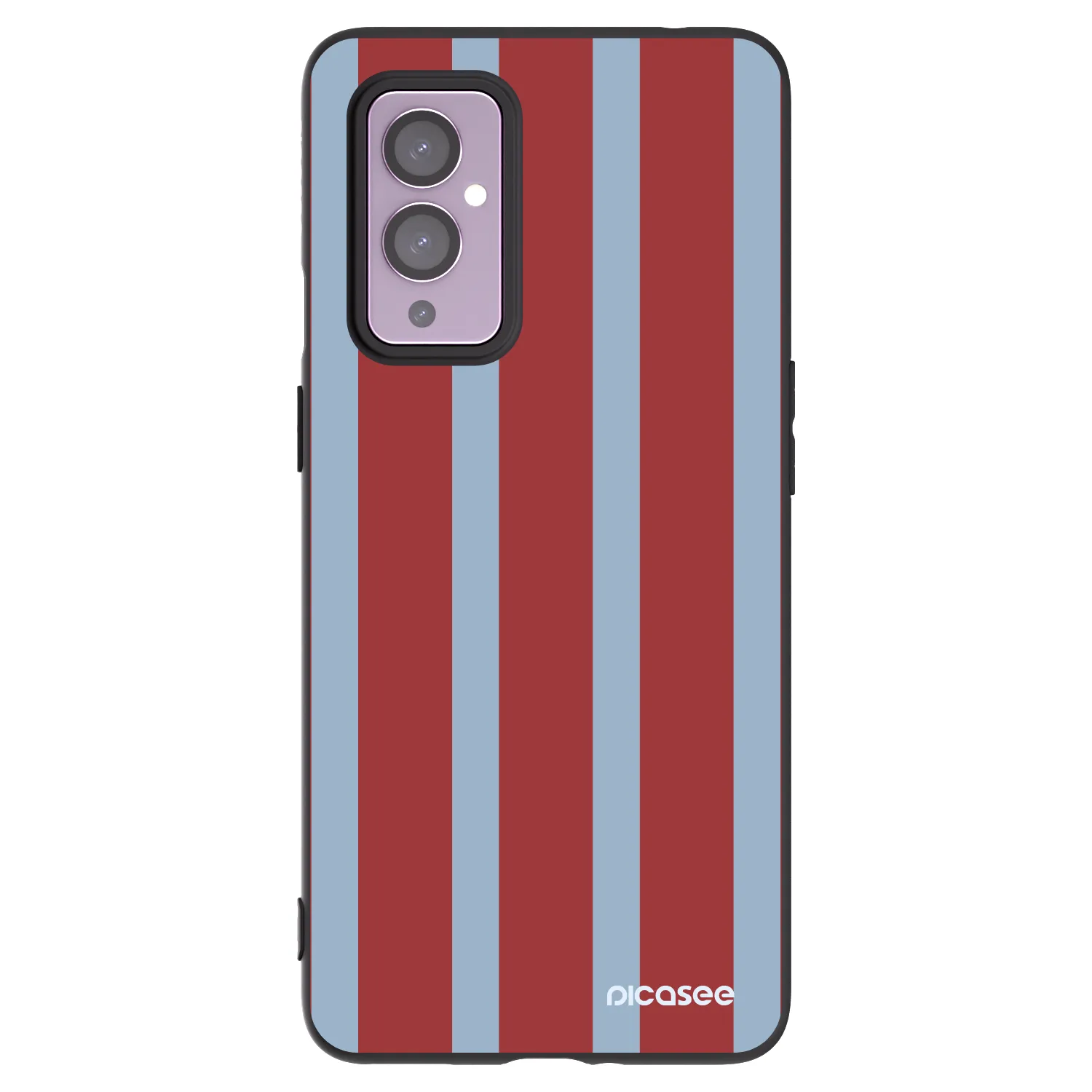 Picasee silikonowe czarne etui na OnePlus 9 - Lounge pass