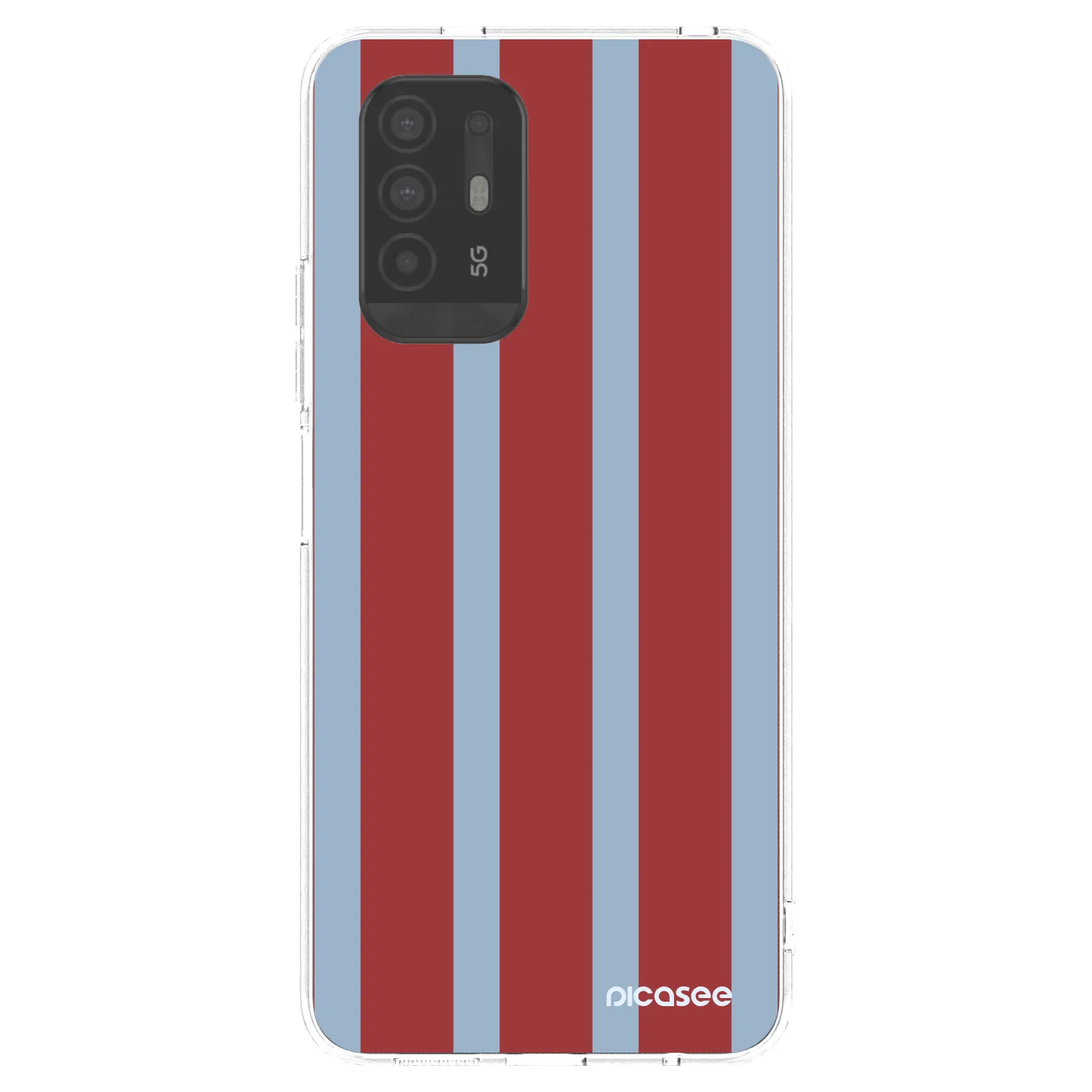 Picasee silikonowe przeźroczyste etui na OPPO A94 5G - Lounge pass