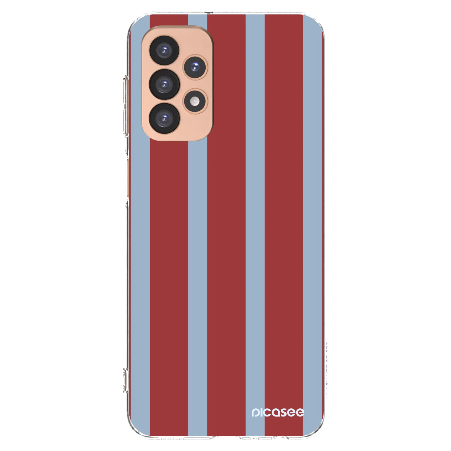 Picasee silikonowe przeźroczyste etui na Samsung Galaxy A23 A236B 5G - Lounge pass