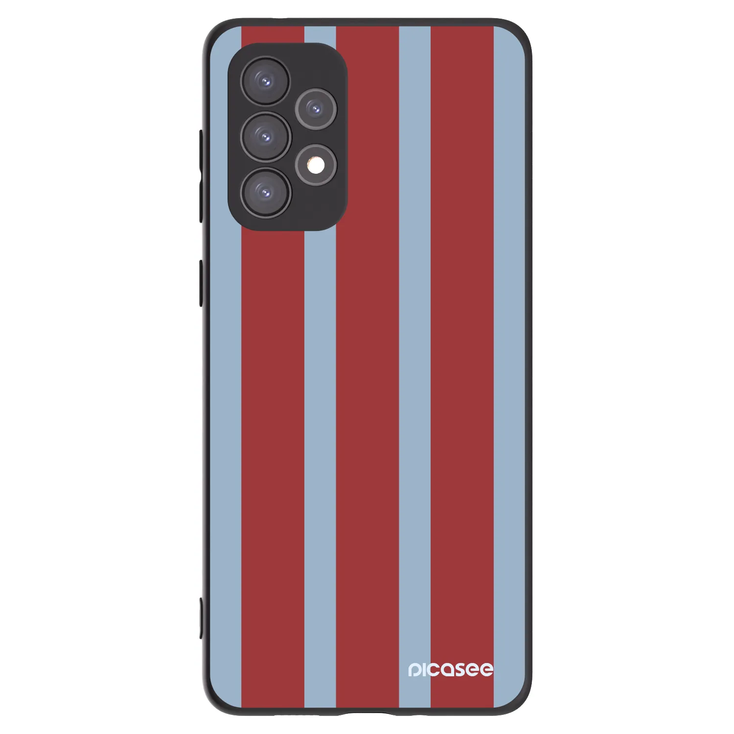 Picasee silikonowe czarne etui na Samsung Galaxy A73 5G - Lounge pass