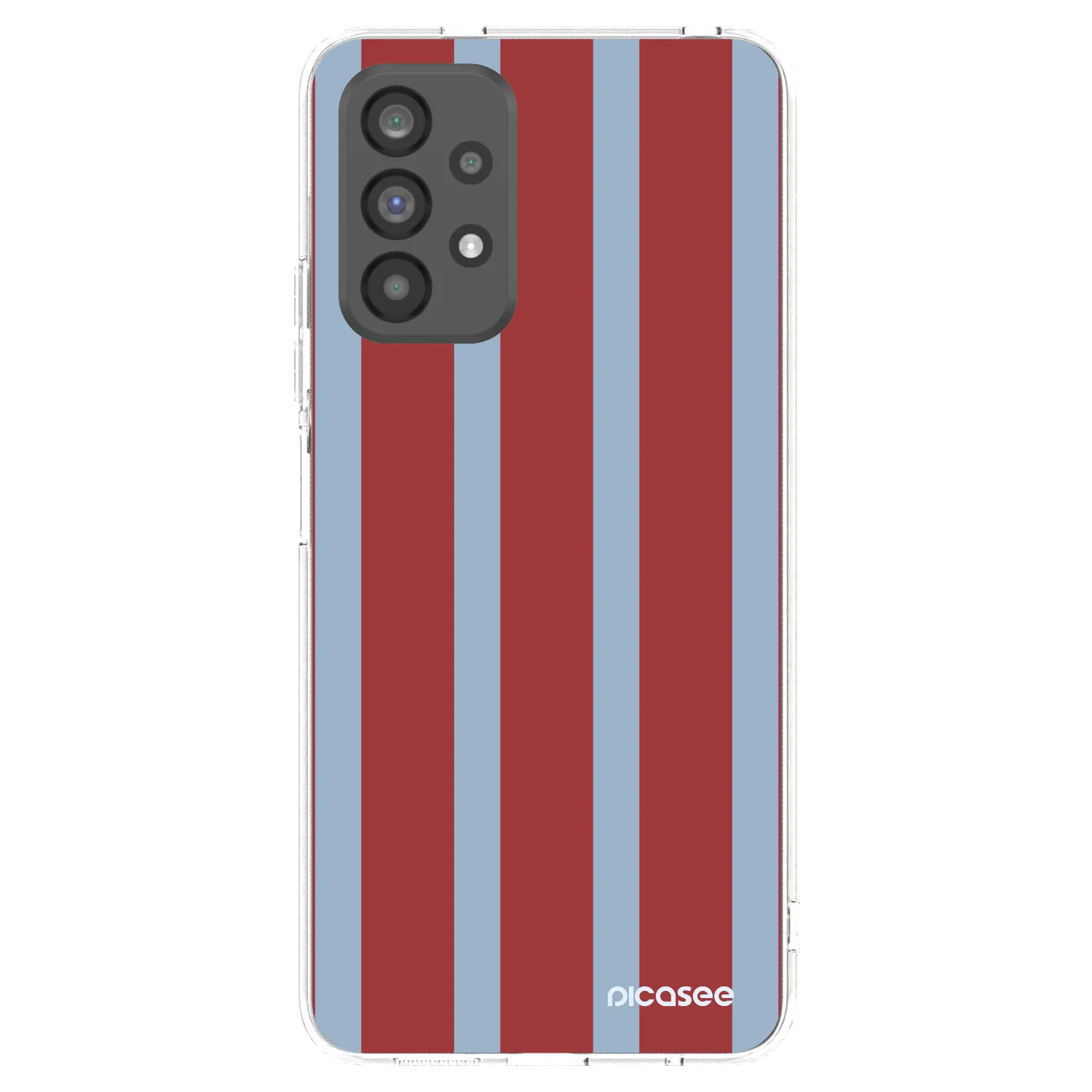 Picasee silikonowe przeźroczyste etui na Samsung Galaxy A73 5G - Lounge pass
