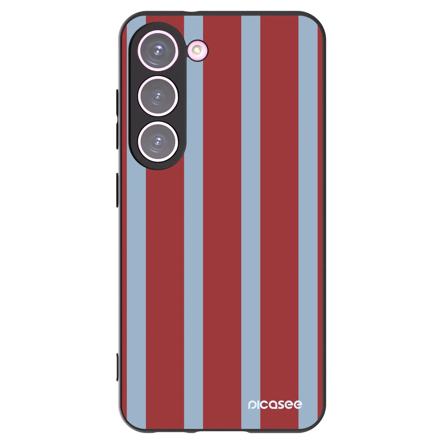 Picasee silikonowe czarne etui na Samsung Galaxy S23 5G - Lounge pass