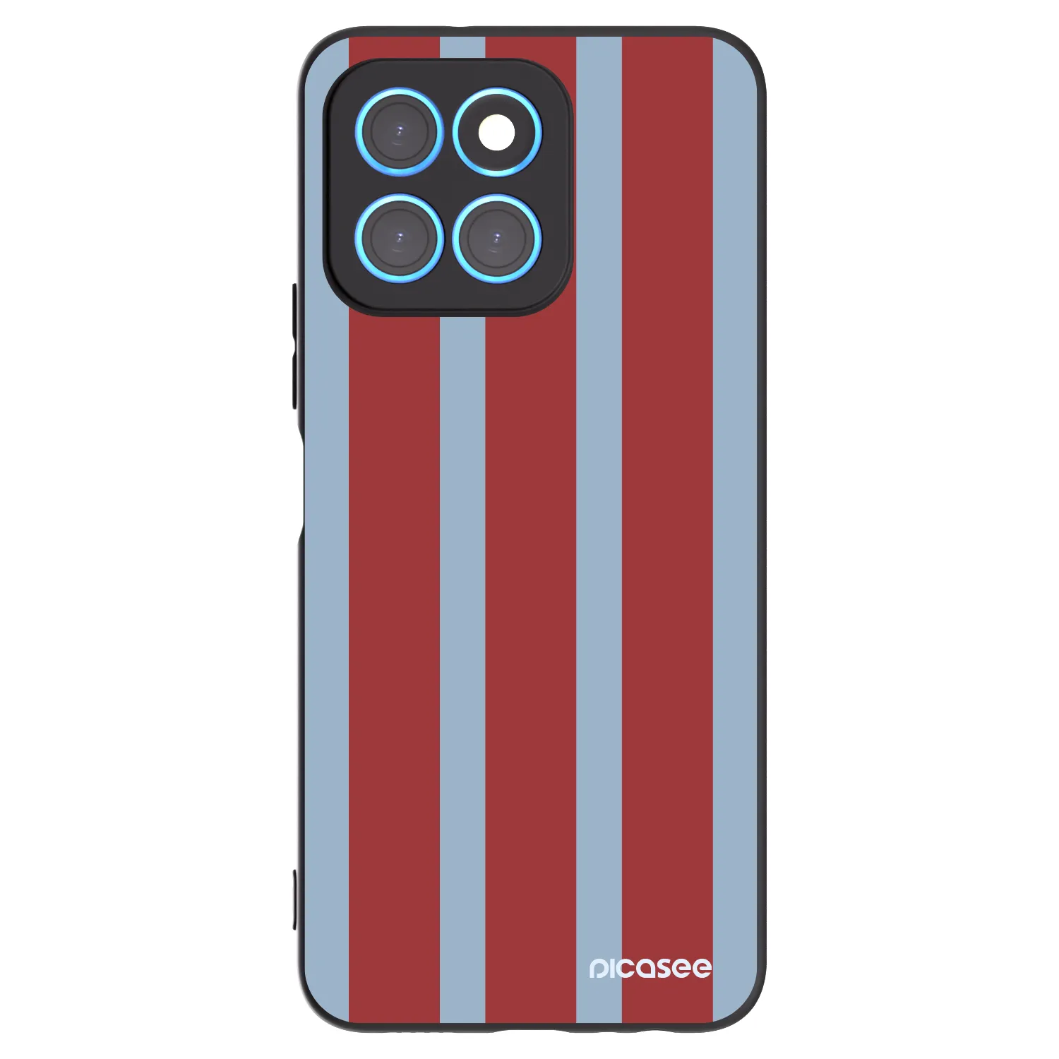 Picasee silikonowe czarne etui na Honor X6 - Lounge pass